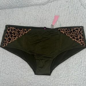 Leopard Print & Camo Green Undergarment
